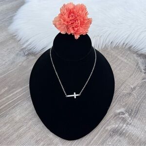 ✝️ Brighton Starry Night Cross Necklace Reversible